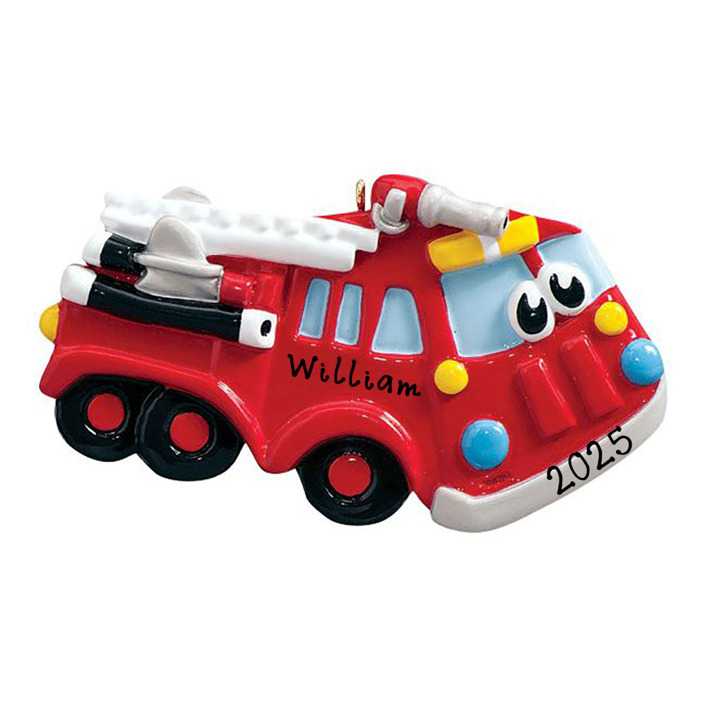 Fire Truck Toy Ornament