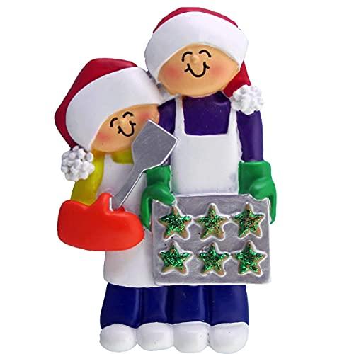 Baking Cookies Family Ornament (Family of 2)