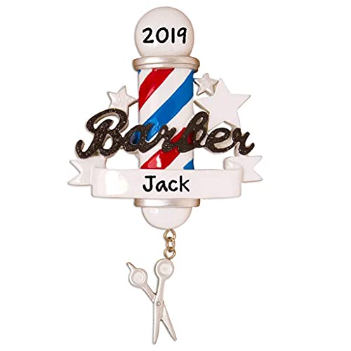 Barber Personalized Ornament