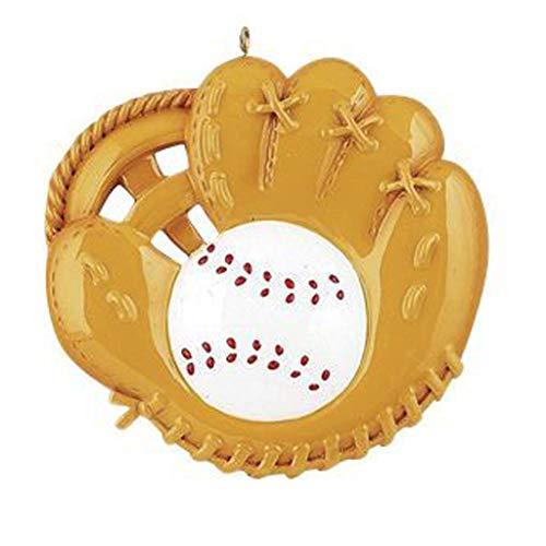 Baseball MITT Christmas Personalized Ornament
