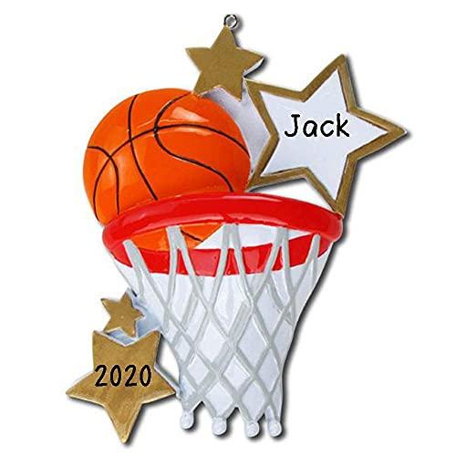 Basketball Personalized Ornament (Basketball)