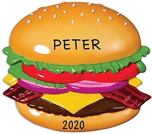 Burger Ornament by Hobby Home Accessories - Fun Holiday Decoration