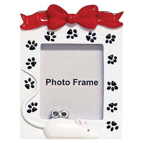 Cat Photo Frame Personalized Ornament