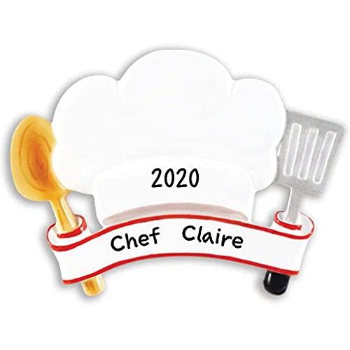 Chef Hat Personalized Ornament