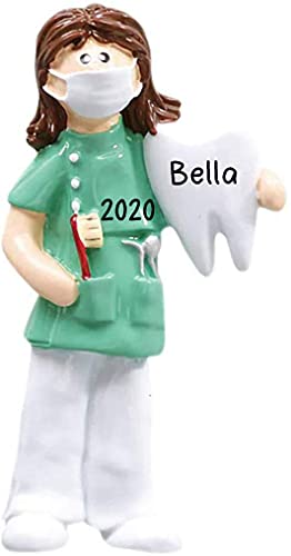 Dentist Woman Personalized Ornament