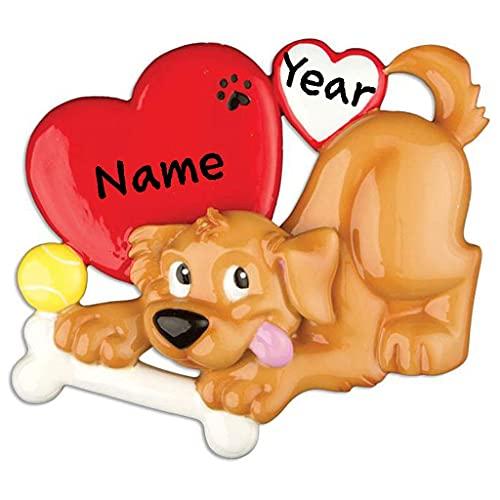 Dog Lover Personalized Ornament Default Title