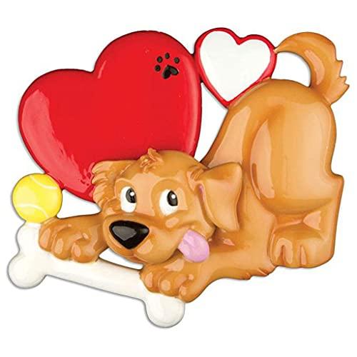 Dog Lover Personalized Ornament