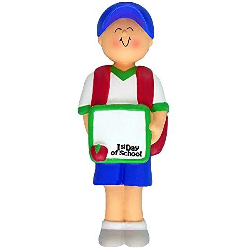 First Day of School Ornament (Male) Default Title
