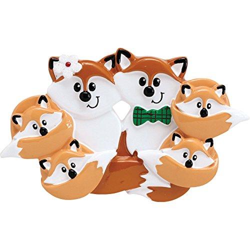 Fox Ornament (Family of 6)