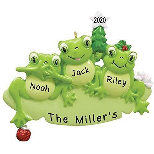 Frog Pad Ornament (Family of 3)