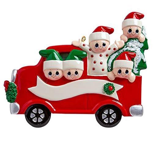 Getting The Tree Family Personalized Ornament (Family of 5)