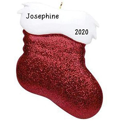 Glitter Stocking Ornament