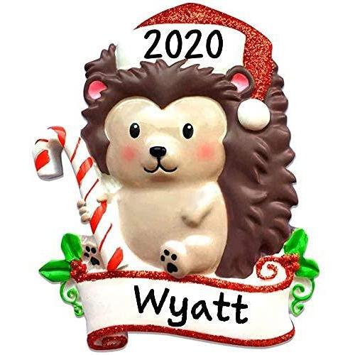 Hedgehog Personalized Ornament