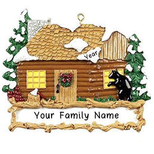Log Cabin Ornament