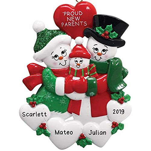 New Parents Personalized Ornament