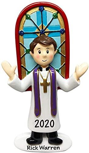 Pastor / Priest Personalized Ornament
