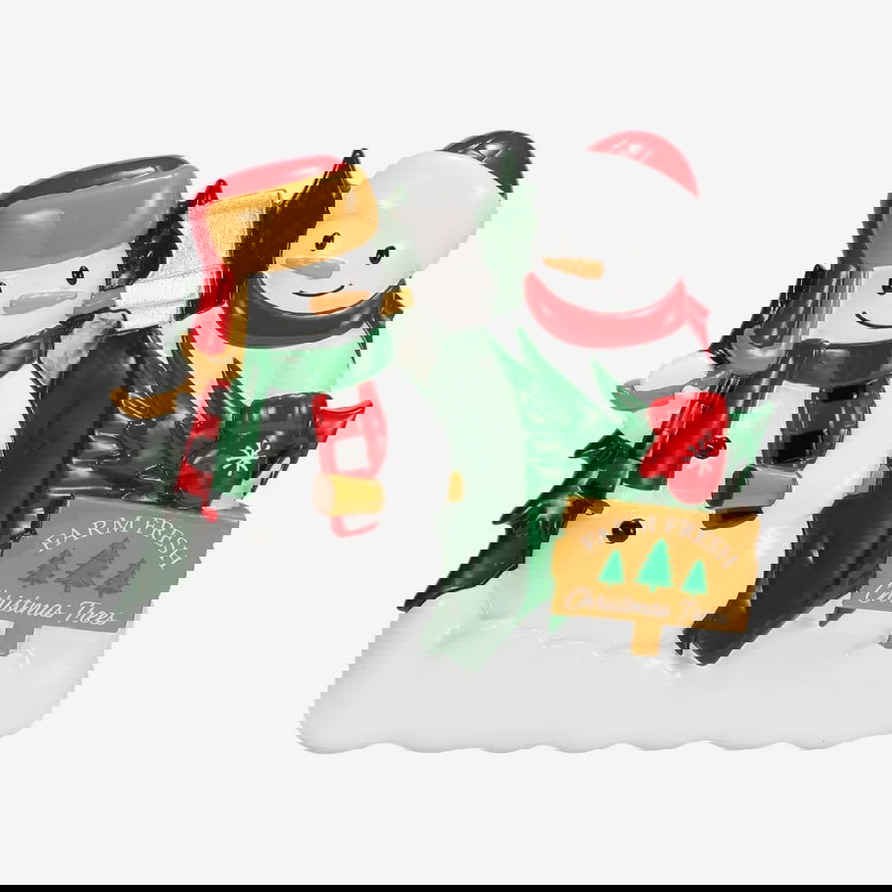 Personalized Christmas Tree Farm Christmas Ornament (Family of 2)