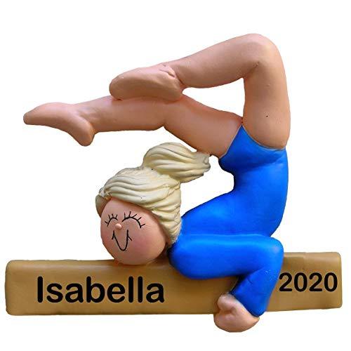 Personalized Gymnast Girl Ornament