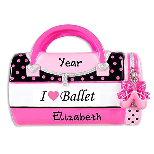 Pink Ballet Bag Ornament Default Title