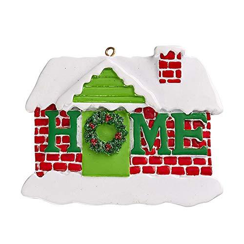 Red House Ornament (Red Brick House)