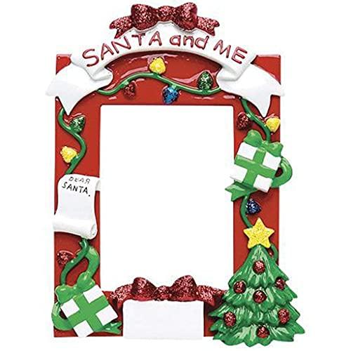 Santa and Me Photo Ornament