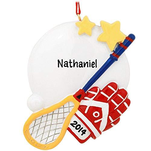 Sports Lacrosse Personalized Ornament Default Title