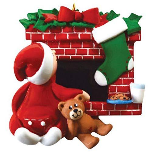 Waiting for Santa Ornament