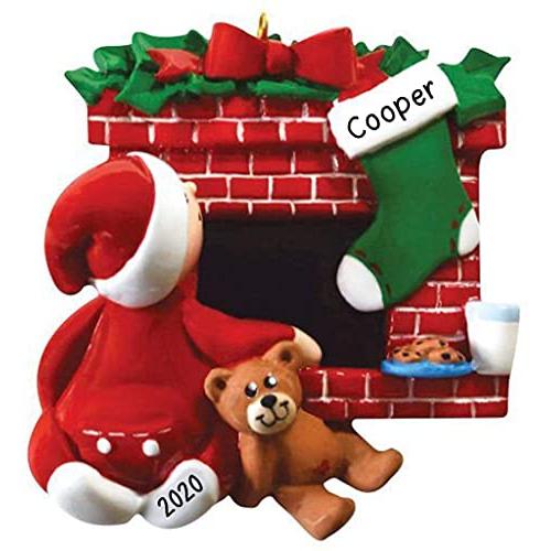 Waiting for Santa Ornament