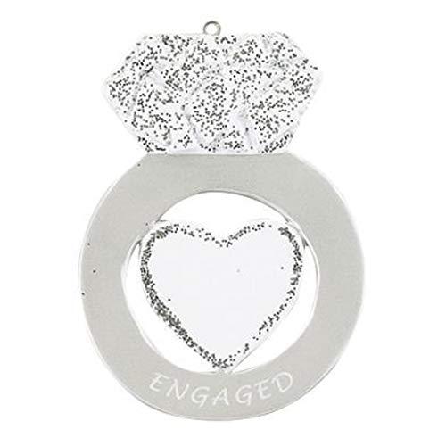 We`re Engaged Ornament (Engaged Ring)