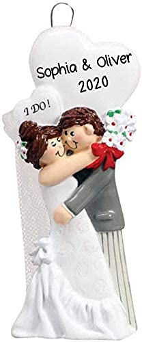 Wedding Couple Personalized Ornament