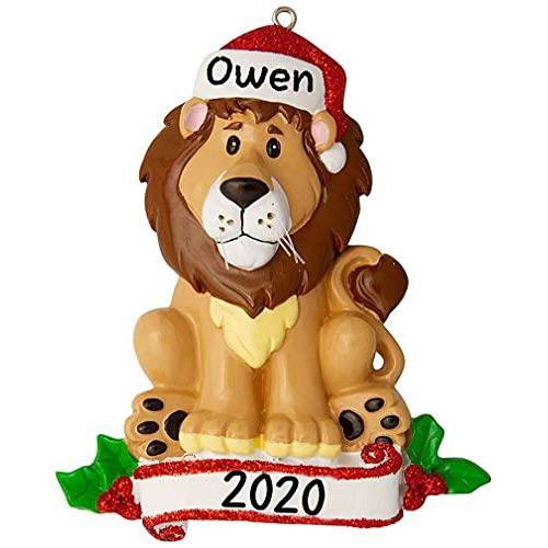 Zoo Animals Personalized Ornament (Lion)