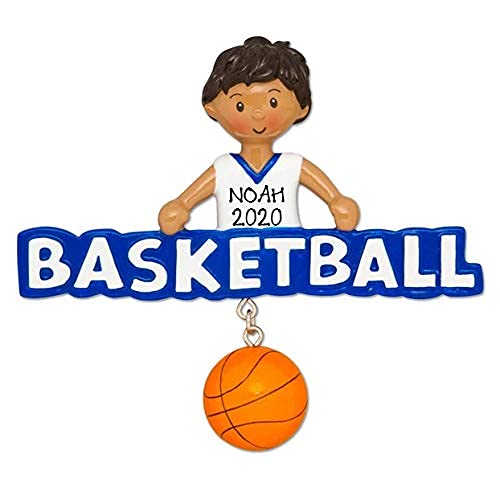 Basketball Ornament (Ethnic Basketball Boy)
