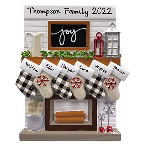 Personalize Ornaments - Fireplace Ornaments 2024 