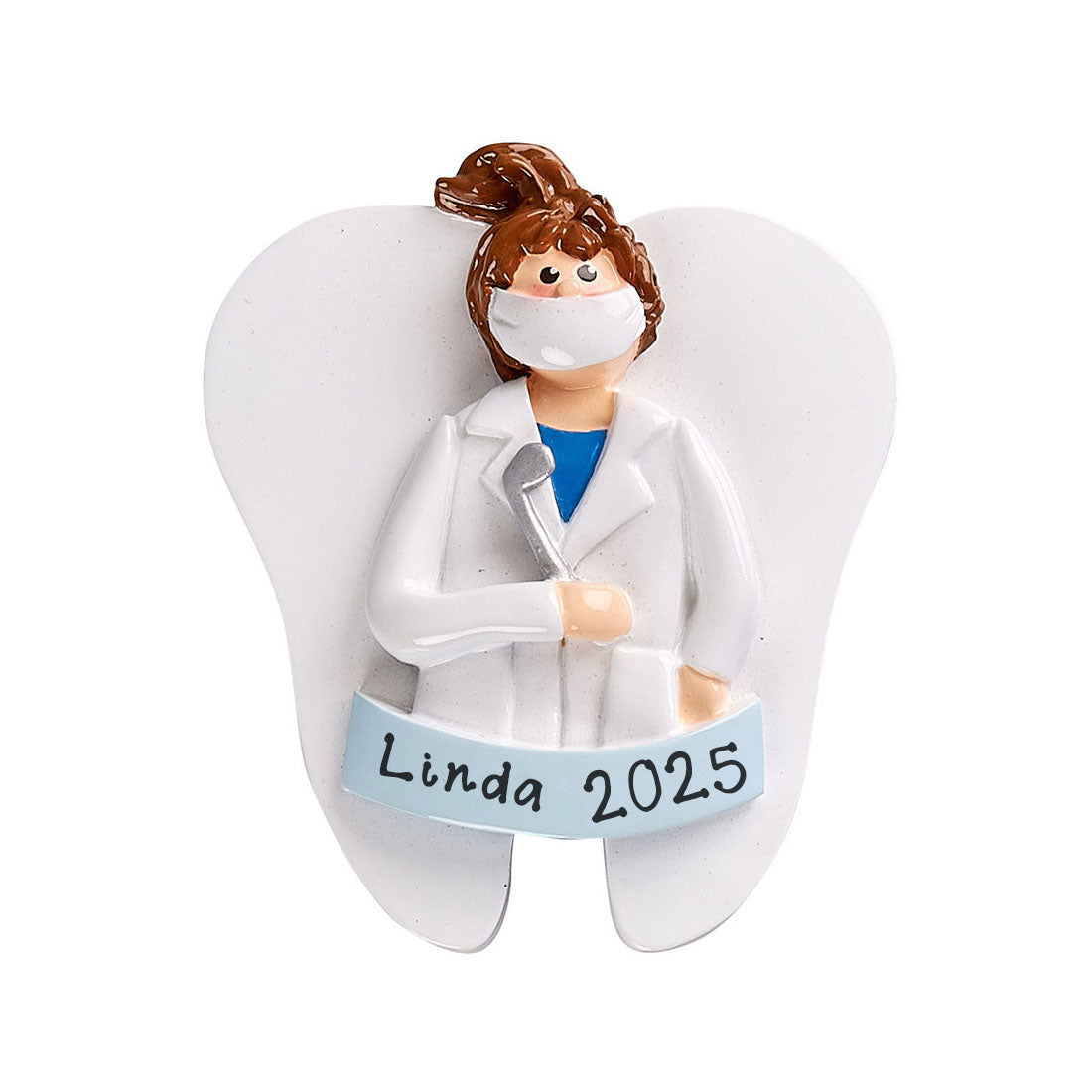 Dentist Woman Personalized Ornament (Dentist Woman)