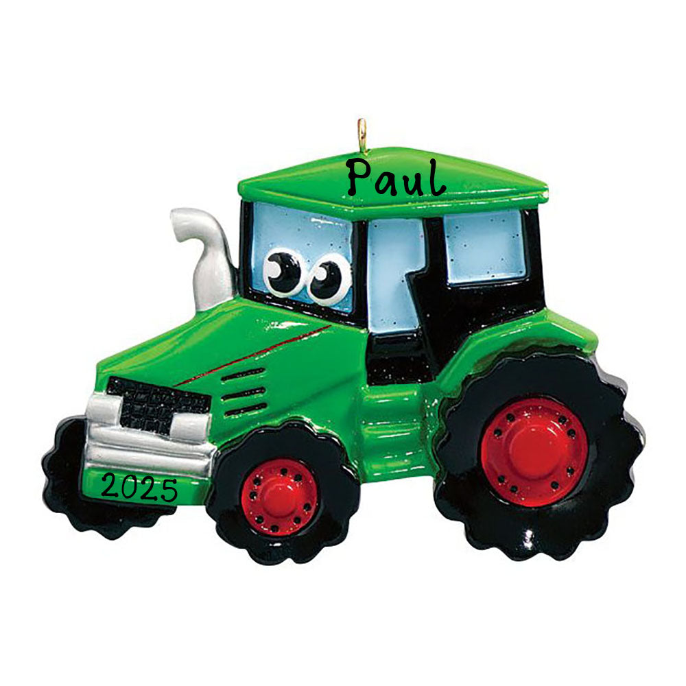 Tractor Toy Ornament