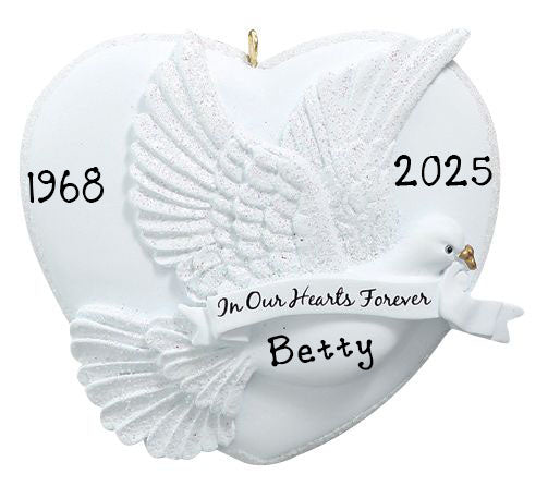 In Our Hearts Forever Ornament