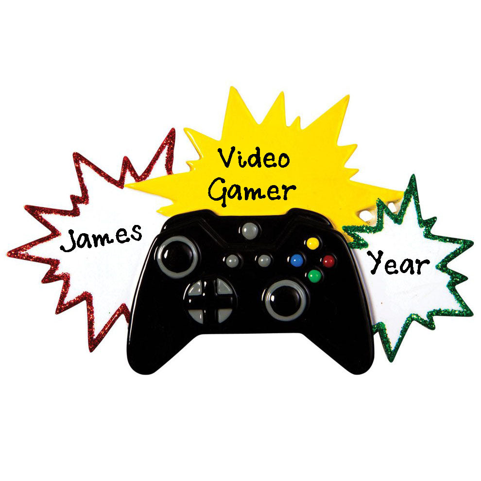 New Video Gamer Ornament