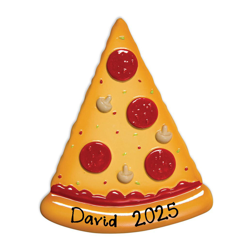 Guacamole Dip/Bowl Ornament (Pizza Slice)