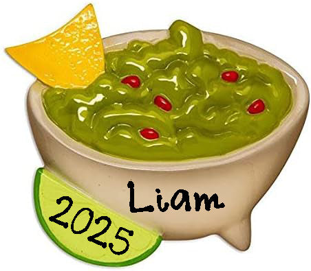 Guacamole Dip/Bowl Ornament (Guacamole)