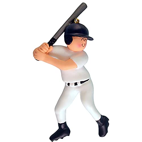 Baseball Boy Personalized Ornament (Baseball Male)