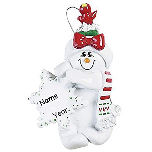 Bird Nest Snow-Woman Ornament Default Title