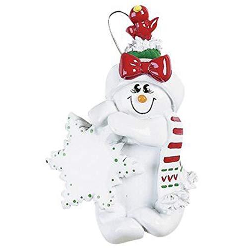 Bird Nest Snow-Woman Ornament