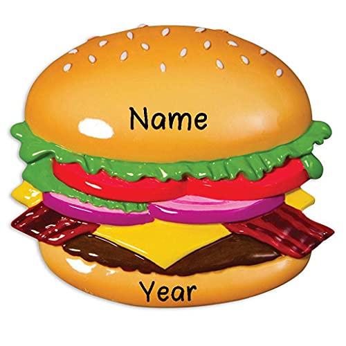 Burger Ornament by Hobby Home Accessories - Fun Holiday Decoration