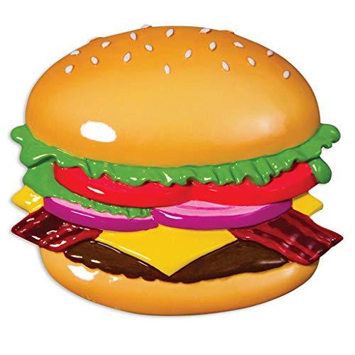 Burger Ornament by Hobby Home Accessories - Fun Holiday Decoration