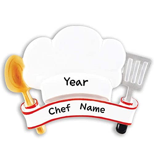 Chef Hat Personalized Ornament Default Title