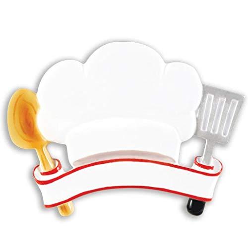 Chef Hat Personalized Ornament