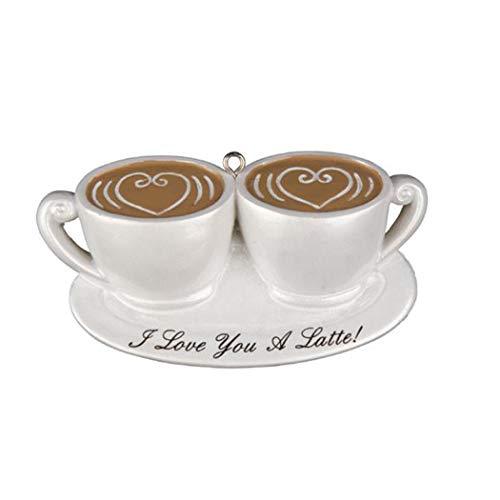 Couple Coffee Christmas Personalized Ornament