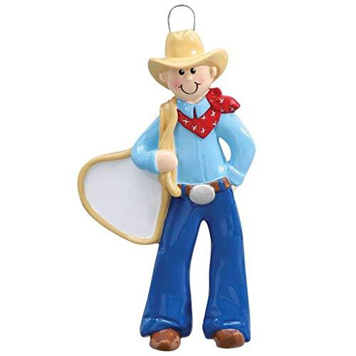 Cowboy Personalized Ornament