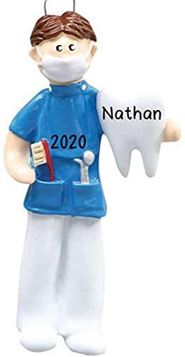 Dentist Man Personalized Ornament