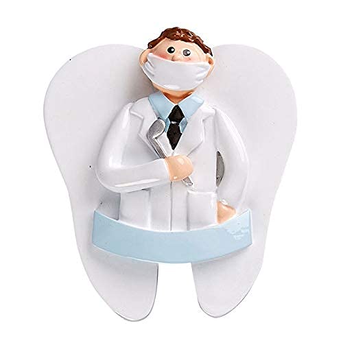 Dentist Man Personalized Ornament (Dentist Man) Default Title